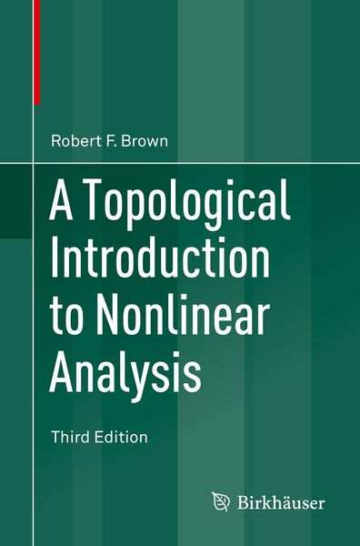 Produktbild: A Topological Introduction to Nonlinear Analysis