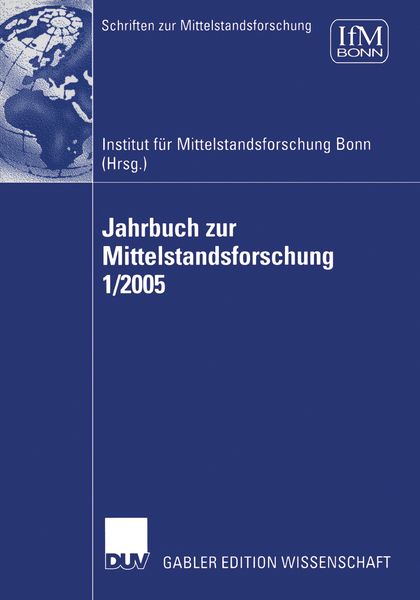 Produktbild: Jahrbuch zur Mittelstandsforschung 1/2005