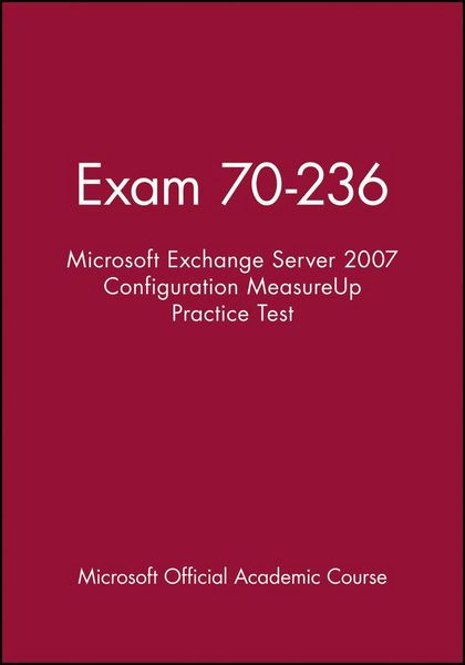 Produktbild: Exam 70-236 Microsoft Exchange Server 2007 Configu ration MeasureUp Practice Test