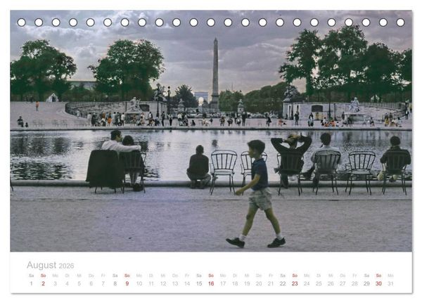 Produktbild: Paris - Historische Ansichten (Tischkalender 2026 DIN A5 quer), CALVENDO Monatskalender