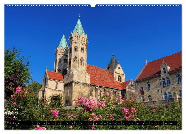 Produktbild: Freyburg - Die Perle im Unstruttal (hochwertiger Premium Wandkalender 2026 DIN A2 quer), Kunstdruck in Hochglanz
