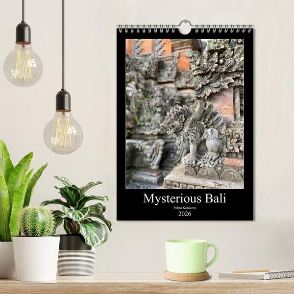 Produktbild: Mysterious Bali (Wall Calendar 2026 DIN A4 portrait), CALVENDO 12 Month Wall Calendar