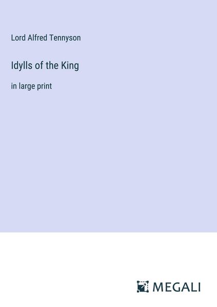Produktbild: Idylls of the King