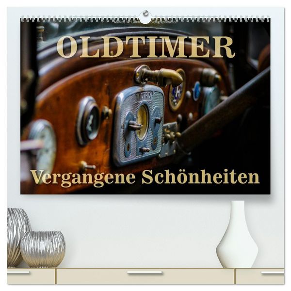 Produktbild: Oldtimer - vergangene Sch&ouml;nheiten (hochwertiger Premium Wandkalender 2026 DIN A2 quer), Kunstdruck in Hochglanz