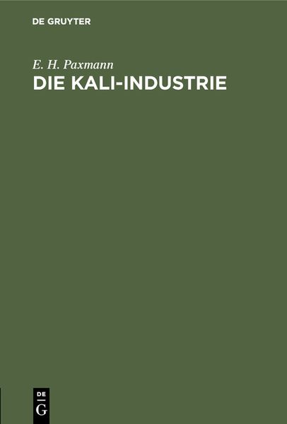 Produktbild: Die Kali-Industrie
