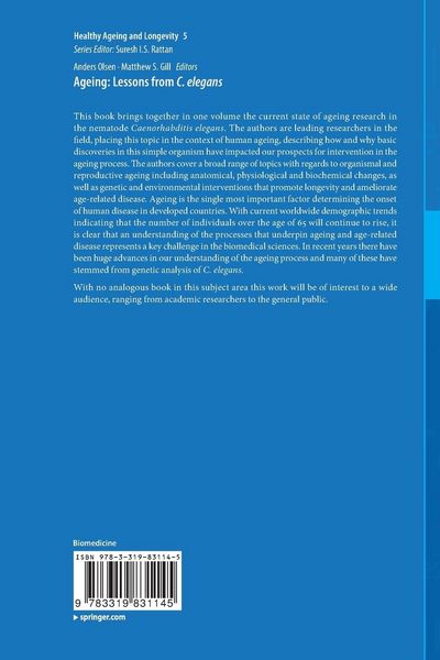 Produktbild: Ageing: Lessons from C. elegans