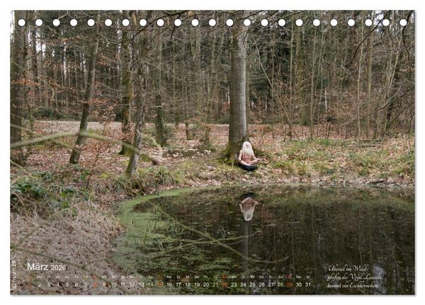 Produktbild: HAIKU AM TEICH (Tischkalender 2026 DIN A5 quer), CALVENDO Monatskalender