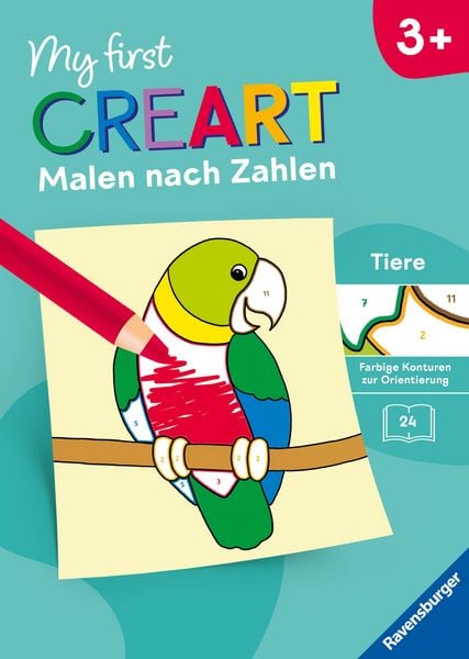 Produktbild: My first CreArt Malen nach Zahlen ab 3 - Tiere