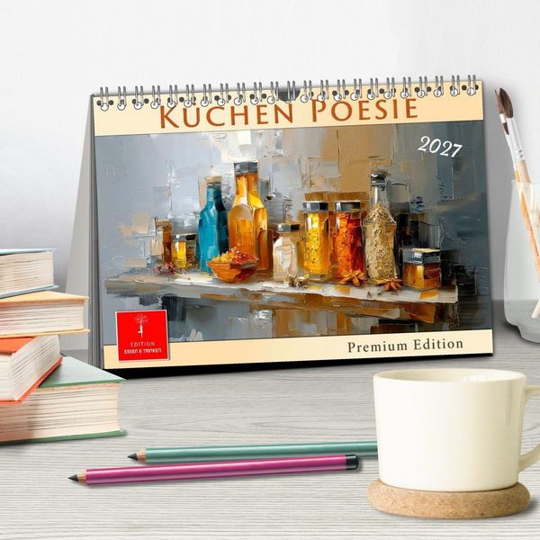 Produktbild: K&uuml;chen Poesie (Tischkalender 2027 DIN A5 quer), CALVENDO Monatskalender