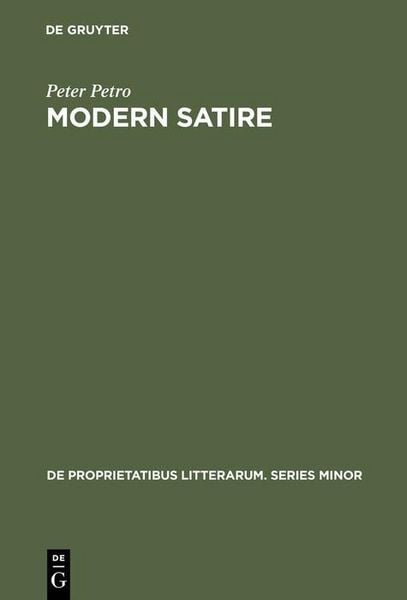Produktbild: Modern Satire