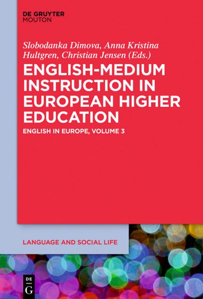 Produktbild: English-Medium Instruction in European Higher Education