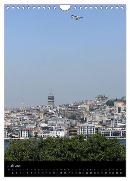 Produktbild: Istanbul, die Perle am Bosporus (Wandkalender 2026 DIN A4 hoch), CALVENDO Monatskalender