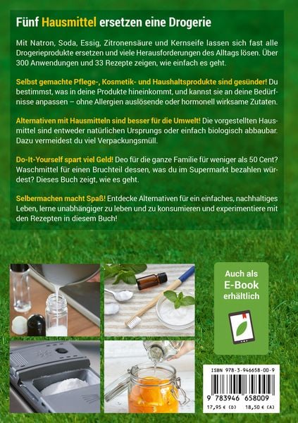 Produktbild: F&uuml;nf Hausmittel ersetzen eine Drogerie - 3. Auflage, aktualisierte, erweiterte Ausgabe
