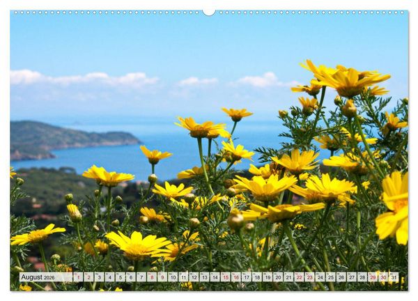 Produktbild: Insel Elba Impressionen (hochwertiger Premium Wandkalender 2026 DIN A2 quer), Kunstdruck in Hochglanz