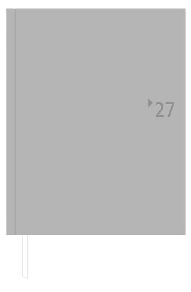 Produktbild: Wochenbuch anthrazit Leine 1W/2S 2027