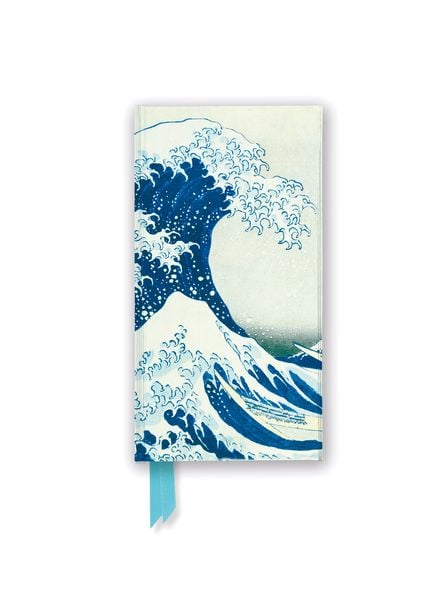 Produktbild: Schmales Hardcover-Notizbuch: Hokusai, Die gro&szlig;e Welle