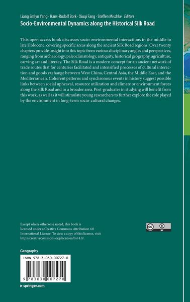 Produktbild: Socio-Environmental Dynamics along the Historical Silk Road