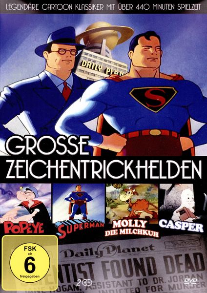 Grosse Zeichentrickhelden [2 DVDs]