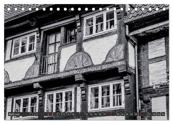 Produktbild: Ein Blick auf Nienburg an der Weser (Tischkalender 2026 DIN A5 quer), CALVENDO Monatskalender