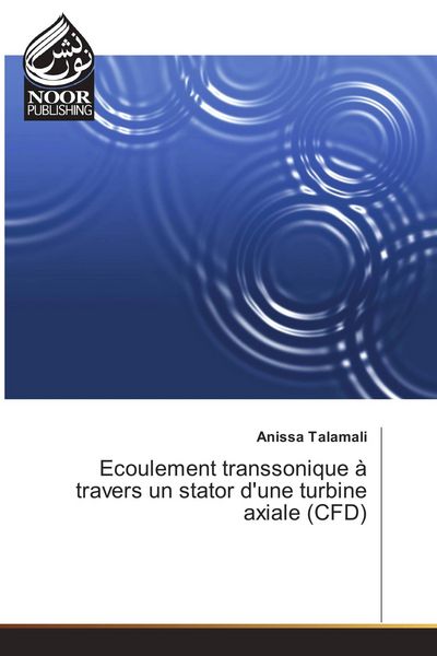 Produktbild: Ecoulement transsonique &agrave; travers un stator d'une turbine axiale (CFD)