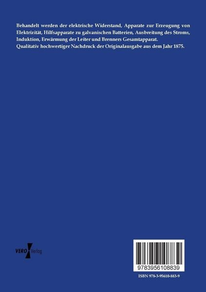 Produktbild: Die Physik in der Elektro-Therapie