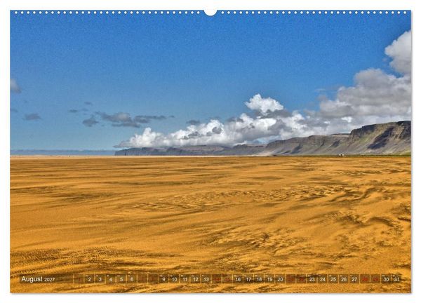 Produktbild: Island - Landschaften, Natur und Licht (Wandkalender 2027 DIN A2 quer), CALVENDO Monatskalender