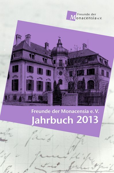 Produktbild: Freunde der Monacensia e.V. - Jahrbuch 2013