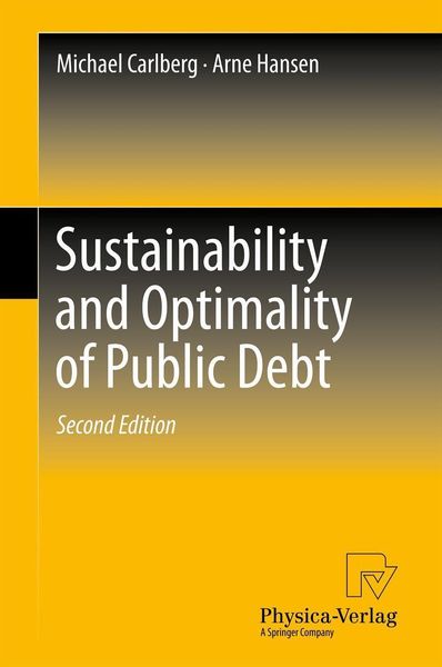Produktbild: Sustainability and Optimality of Public Debt