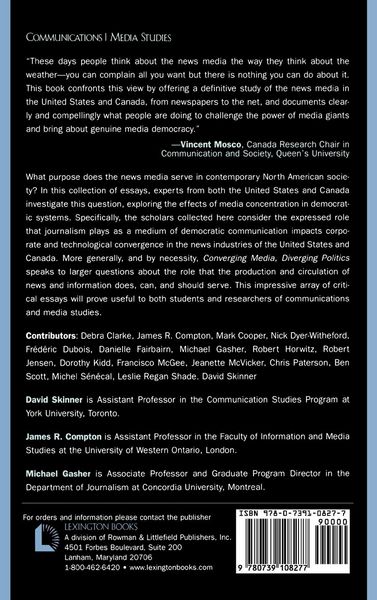 Produktbild: Converging Media, Diverging Politics