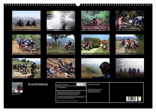 Produktbild: EnduRoMania (Wandkalender 2026 DIN A2 quer), CALVENDO Monatskalender