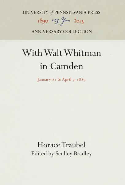 Produktbild: With Walt Whitman in Camden