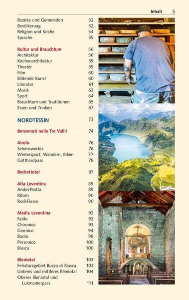 Produktbild: TRESCHER Reisef&uuml;hrer Tessin