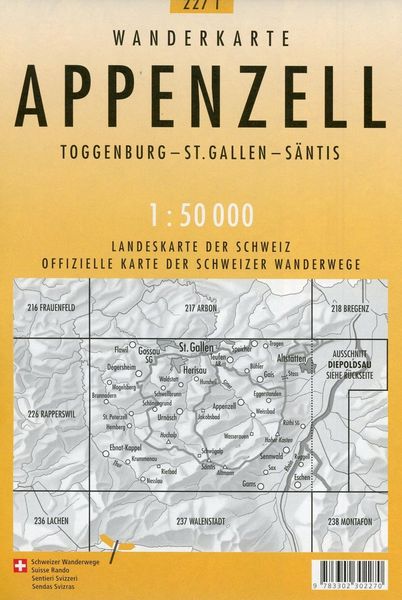 Produktbild: Swisstopo 1 : 50 000 Appenzell