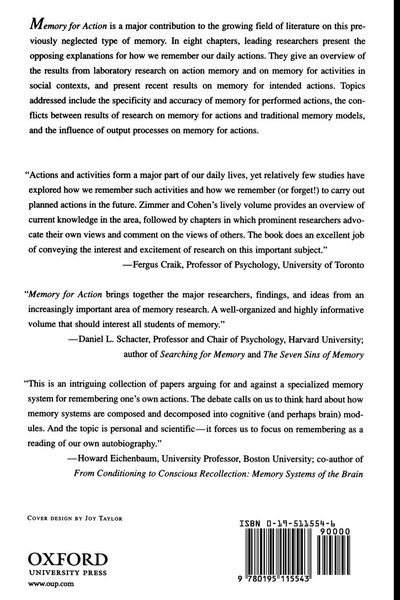 Produktbild: Memory for Action