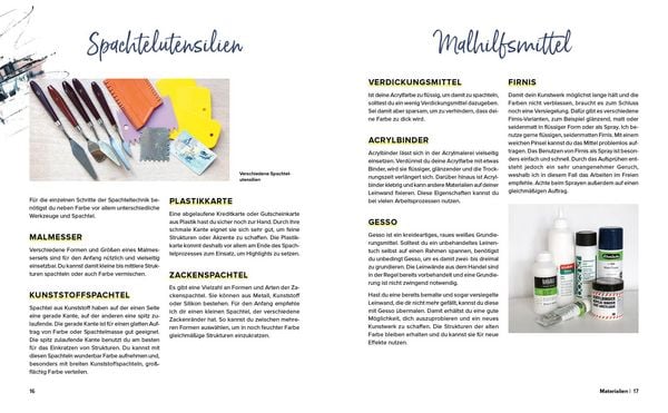 Produktbild: Mini-Masterclass Malen &ndash; Spachteltechnik in Acryl
