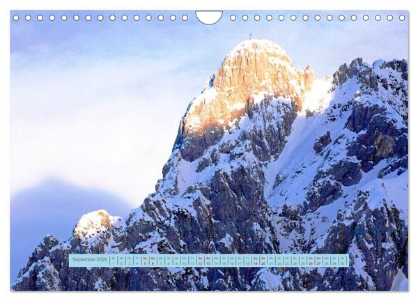 Produktbild: Mittenwald rundherum ein Wintertraum (Wandkalender 2026 DIN A4 quer), CALVENDO Monatskalender