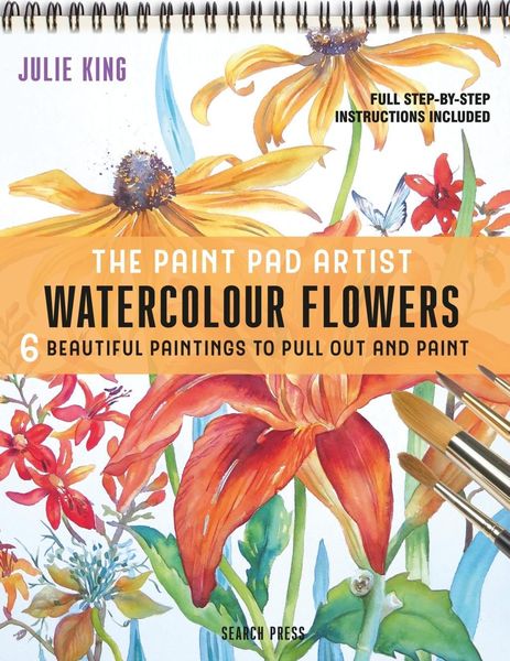 Produktbild: King, J: The Paint Pad Artist: Watercolour Flowers