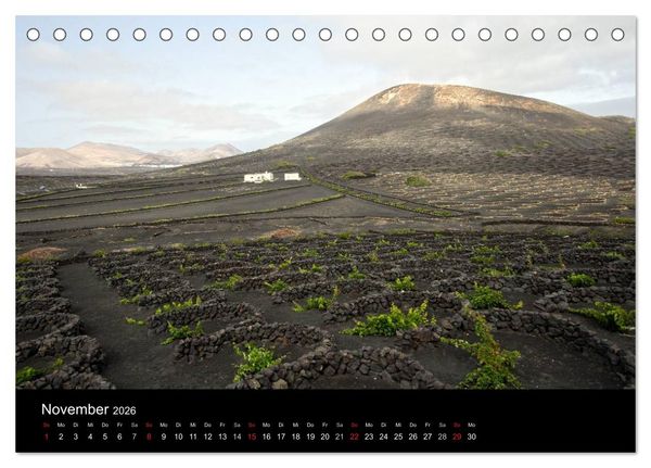 Produktbild: Mein Lanzarote (Tischkalender 2026 DIN A5 quer), CALVENDO Monatskalender