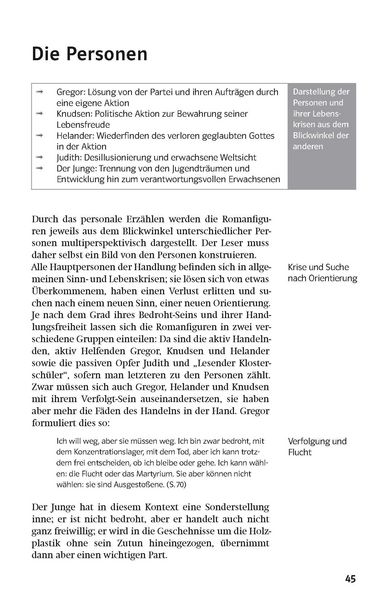 Produktbild: Klett Lekt&uuml;rehilfen Alfred Andersch, Sansibar oder der letzte Grund