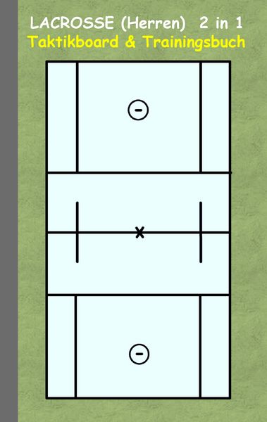 Produktbild: Lacrosse (Herren) 2 in 1 Taktikboard und Trainingsbuch