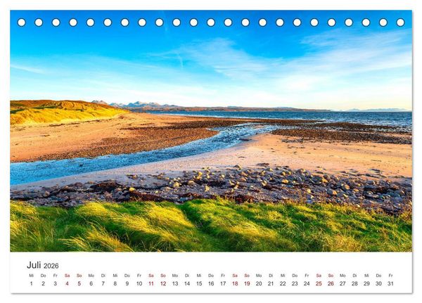 Produktbild: Insel Skye - Atemberaubende Naturkulisse (Tischkalender 2026 DIN A5 quer), CALVENDO Monatskalender