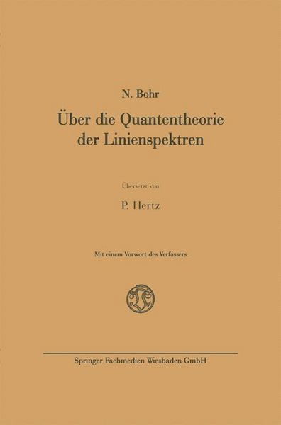 Produktbild: &Uuml;ber die Quantentheorie der Linienspektren