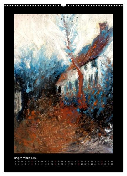 Produktbild: Les Paysages de Topaze (Calendrier mural 2026 DIN A2 horizontal) calendrier de bureau