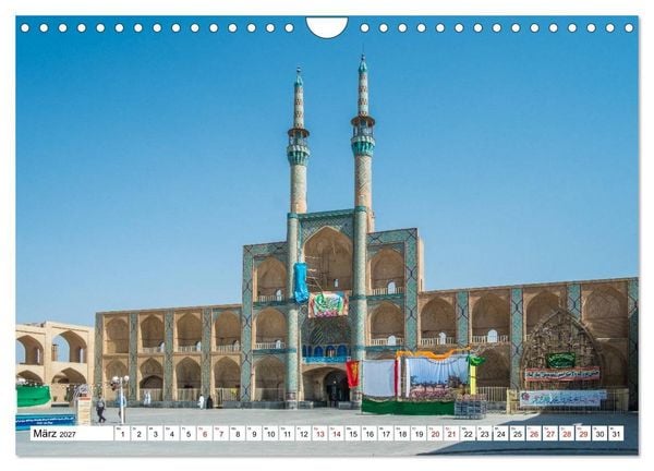 Produktbild: St&auml;dte des Irans - Yazd (Wandkalender 2027 DIN A4 quer), CALVENDO Monatskalender