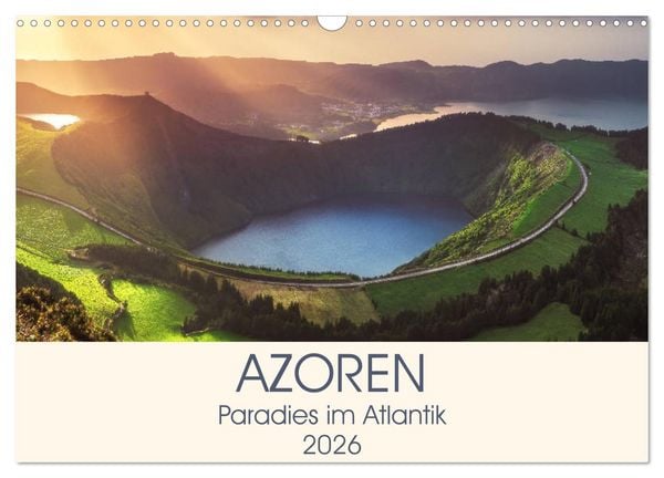 Produktbild: Azoren &ndash; Paradies im Atlantik (Wandkalender 2026 DIN A3 quer), CALVENDO Monatskalender