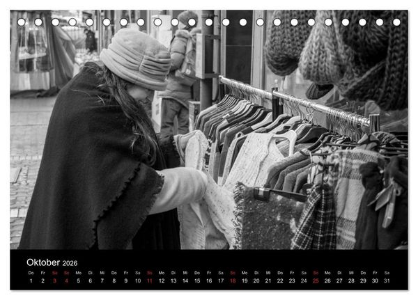 Produktbild: Stadt- und Stra&szlig;enfotografie (Tischkalender 2026 DIN A5 quer), CALVENDO Monatskalender