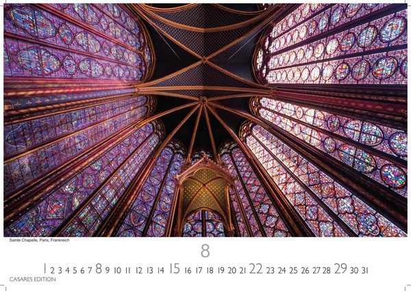 Produktbild: Himmelsgew&ouml;lbe Kalender 2027 &ndash; Wandkalender | Fotokalender Kunst 35x50cm Gro&szlig;format | Architekturkalender | Beeindruckende Innenansichten: Kirchenkuppeln und -architekturen.