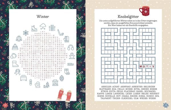 Produktbild: R&auml;tsel f&uuml;r die Weihnachtszeit I R&auml;tselbuch f&uuml;r Erwachsene