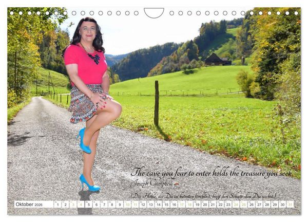 Produktbild: Miranda Cruz - Die Frau von nebenan (Wandkalender 2026 DIN A4 quer), CALVENDO Monatskalender