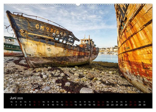 Produktbild: Sehnsucht Bretagne (hochwertiger Premium Wandkalender 2026 DIN A2 quer), Kunstdruck in Hochglanz
